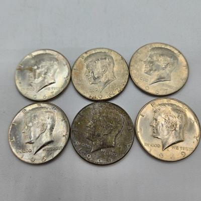 LOT 140: Forty-Eight 40% Silver Kennedy Half Dollars