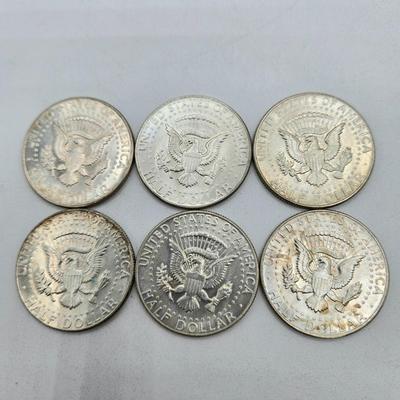 LOT 140: Forty-Eight 40% Silver Kennedy Half Dollars