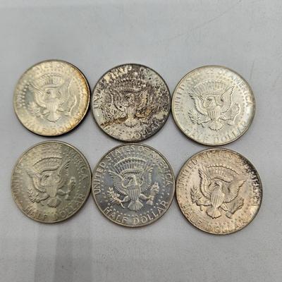 LOT 140: Forty-Eight 40% Silver Kennedy Half Dollars