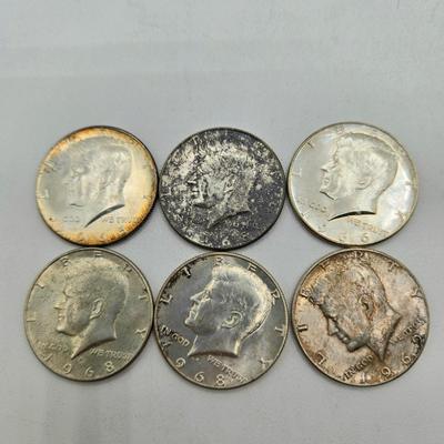 LOT 140: Forty-Eight 40% Silver Kennedy Half Dollars