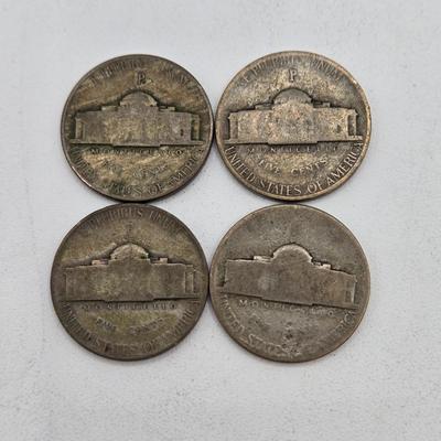 LOT 141: Fifty-Eight Wartime Silver Nickels
