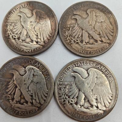 LOT 143: Twenty Silver Walking Liberty Half Dollars