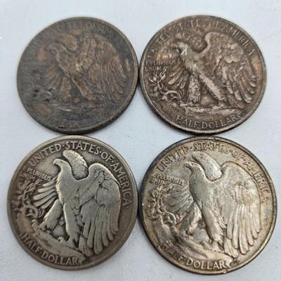 LOT 144: Twenty Silver Walking Liberty Half Dollars