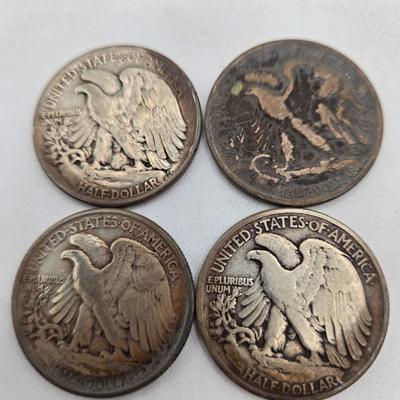 LOT 144: Twenty Silver Walking Liberty Half Dollars