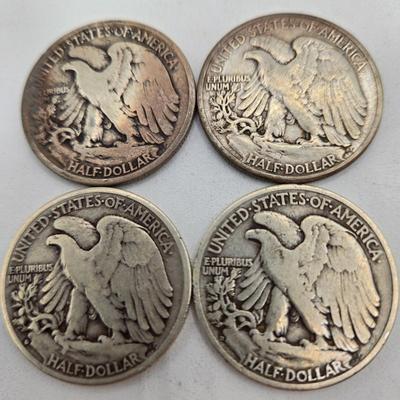 LOT 145: Twenty Silver Walking Liberty Half Dollars