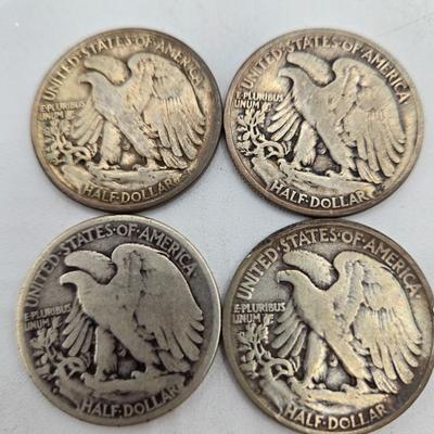 LOT 145: Twenty Silver Walking Liberty Half Dollars