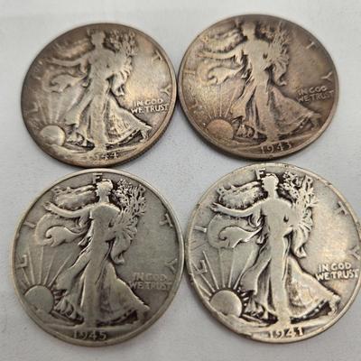 LOT 145: Twenty Silver Walking Liberty Half Dollars