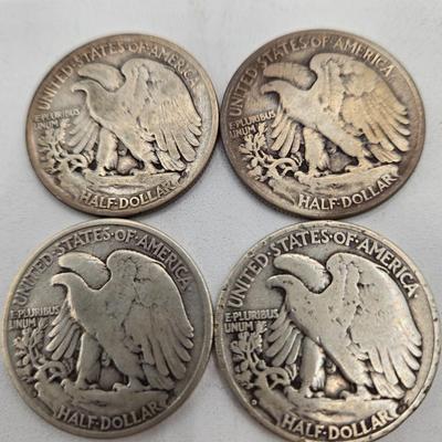 LOT 145: Twenty Silver Walking Liberty Half Dollars