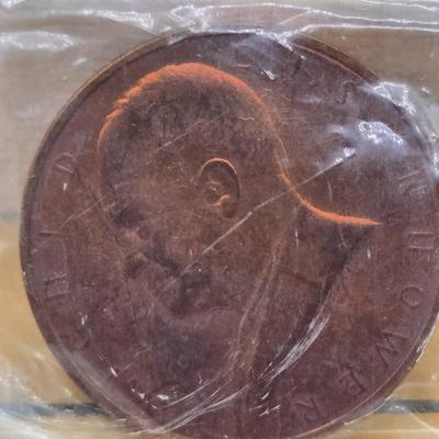 LOT 146: The Franklin Mint Collection of Antique Car Coins, Vintage Bronze Coin Commemorating Inauguration of Dwight D. Eisenhower and More