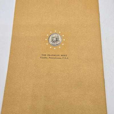 LOT 146: The Franklin Mint Collection of Antique Car Coins, Vintage Bronze Coin Commemorating Inauguration of Dwight D. Eisenhower and More