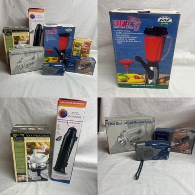 Vortex Hand Crank Blender & More Hand Powered Items (SRF-MG)