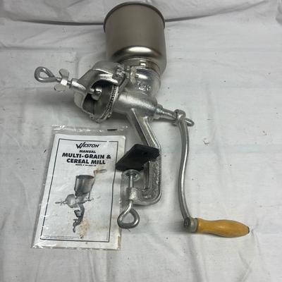 Portable Grain Mill, Meat Grinders & More (SRB-MG)
