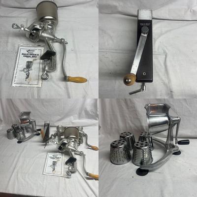 Portable Grain Mill, Meat Grinders & More (SRB-MG)