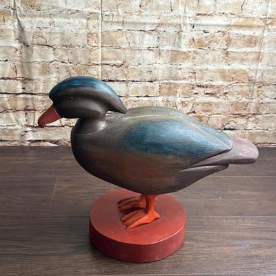 Wooden Duck Decor