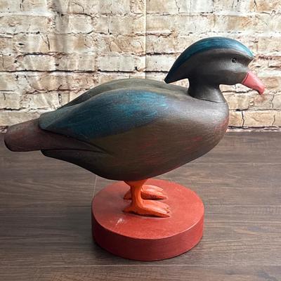 Wooden Duck Decor