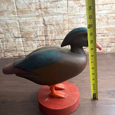 Wooden Duck Decor