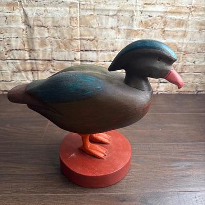 Wooden Duck Decor