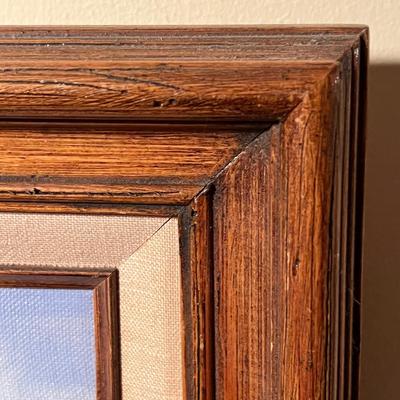 Four Framed Barn Scene Paintings - Mara Walton, Betsy Jones & More (GB1-RG)