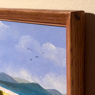 Four Framed Barn Scene Paintings - Mara Walton, Betsy Jones & More (GB1-RG)