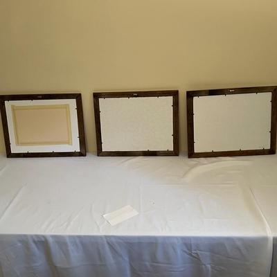 Signed Wildlife Photography in Matching Red Rustic Frames (DR-RG)