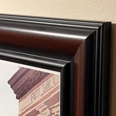 “Main Street - Hendersonville”, Signed/Numbered Print By Ann Vasilik (LR-RG)
