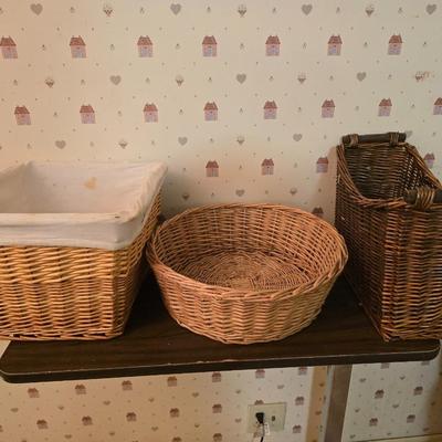 Wicker baskets