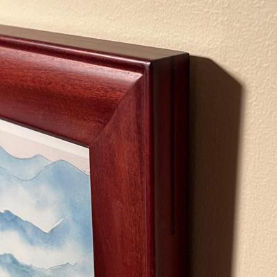 Ann Vasilik Signed/Numbered Framed Prints - West Asheville & Cold Mountain (lR-RG)