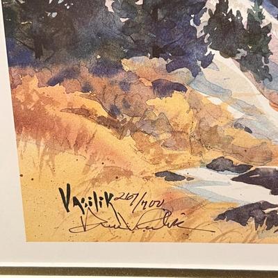 Ann Vasilik Signed/Numbered Framed Prints - West Asheville & Cold Mountain (lR-RG)