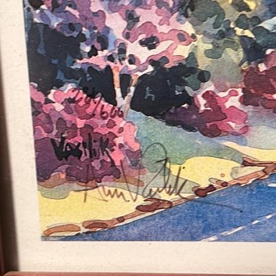 Ann Vasilik Signed/Numbered Framed Prints - West Asheville & Cold Mountain (lR-RG)