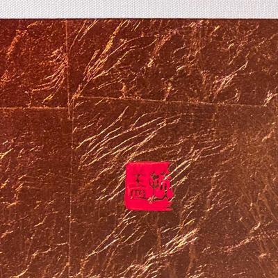 “Peanut W/Red Chop” By Peter Guyton W/ COA & Signed (LR-RG)