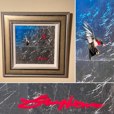 “Needle W/Red Chop“ By Peter Guyton W/COA & Signed (LR-RG)