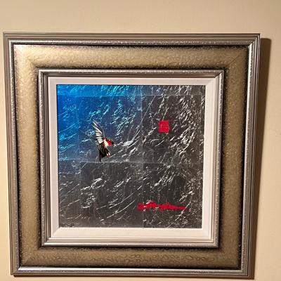 “Needle W/Red Chop“ By Peter Guyton W/COA & Signed (LR-RG)