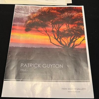 “Needle W/Red Chop“ By Peter Guyton W/COA & Signed (LR-RG)
