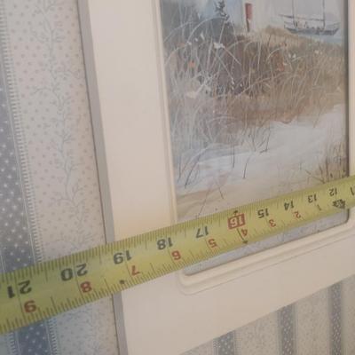 Picture Frame Wall Decor Shaped Like a Window