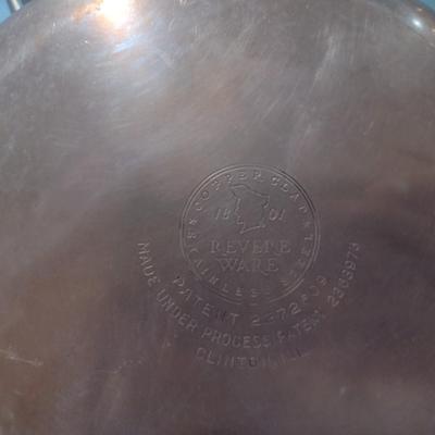 Collection of Revere Ware and Other Brands Pots and Pans (Pot Rack Not Included)