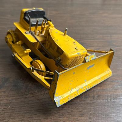D7 CATERPILLAR DIESEL TRACTOR DOZER BLADE 1950'S VINTAGE TOY