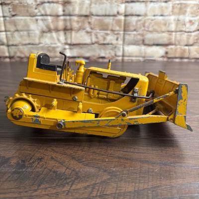D7 CATERPILLAR DIESEL TRACTOR DOZER BLADE 1950'S VINTAGE TOY