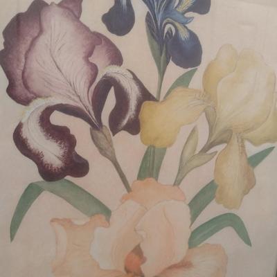 Framed Watercolor Art by Katherine Maxfield