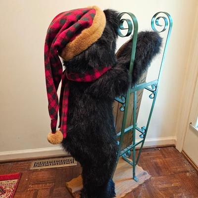 Two Welcoming Bear Plush for Decor (FE-JS)