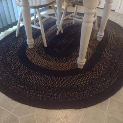 Braided Oval Area Rug