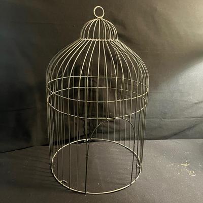 Birdcage Lamp & Decor (C-MG)
