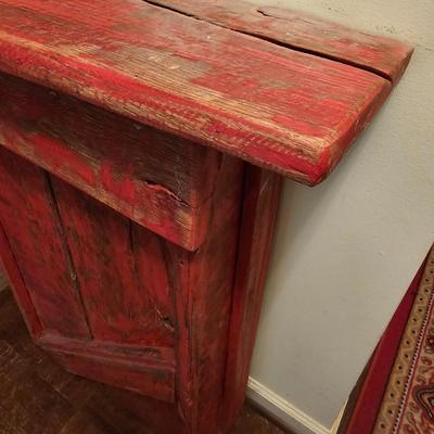 Distressed Wood Door Decor (FE-JS)