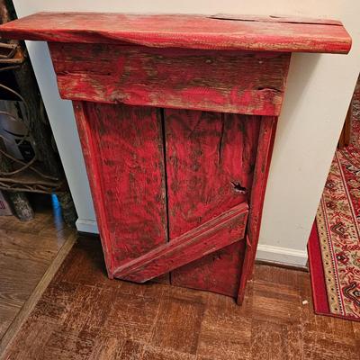 Distressed Wood Door Decor (FE-JS)