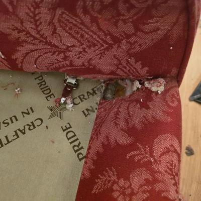 Red couch