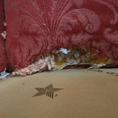 Red couch