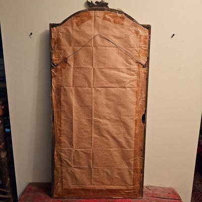 Decorated Wood Frame Glass Bevels Mirror (FE-JS)