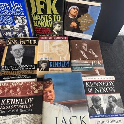 Lot 3 variety of Kennedy books
