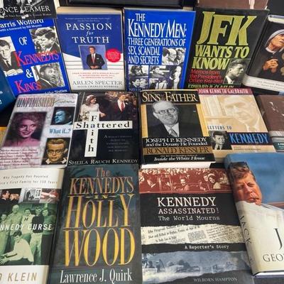 Lot 3 variety of Kennedy books