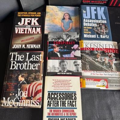 Lot 4 variety of Kennedy books
