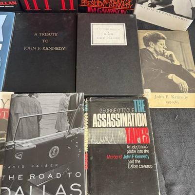 Lot 4 variety of Kennedy books